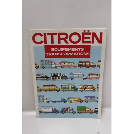 Equipements et transformation de la gamme utilitaire Citroën -