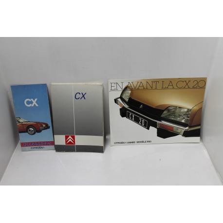 Gamme Citroën CX présentation modèle 1983 - Vintage Garage 