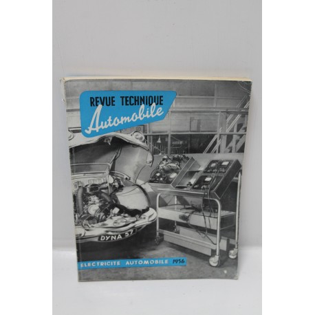 Revue technique automobile électricité 1956 - Vintage Garage 