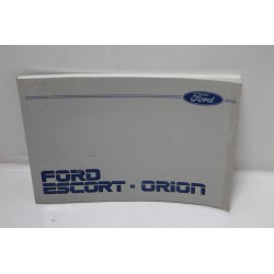Manuel d’utilisation pour Ford Escort et orion - Vintage Garage 