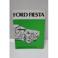 Notice d’utilisation et d’entretien pour Ford Fiesta