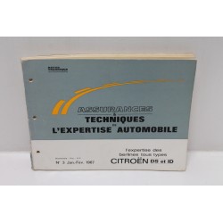 Assurance et techniques de l’expertise automobile Citroën DS et