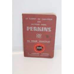 Le carnet du chauffeur des moteurs diesel Perkins - Vintage