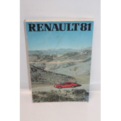 Livre histoire de pour Renault année 1981