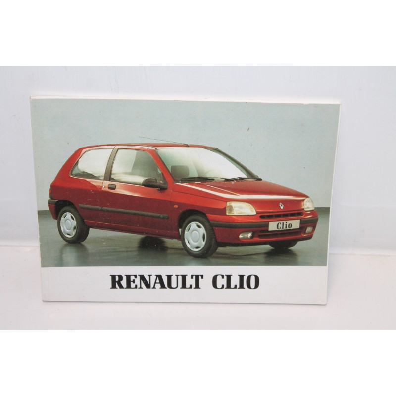 Manuel pour Renault Clio - Vintage Garage