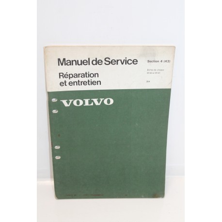 Manuel de service pour Volvo 264: Boite de vitesse M50 et M51 -