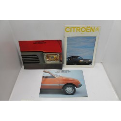 Prospectus Citroën Visa modèle 1979 et Visa II