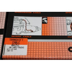 Câble de boite de vitesse pour Gm (automobile et camion) V6 et V8 de 1978 à 1987