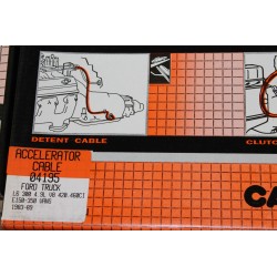 Câble d’accélérateur pour Ford E150-350 4,9l 300 et V8 420 460 de 1983 à 1989