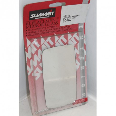 Glace de rétroviseur droite ou gauche pour Jaguar XJ6, XJ12 et