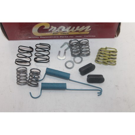 Kit ressorts frein à tambour pour Jeep Cherokee 1984 à 2001