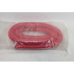 Gaine rouge de passage de fils 70cm