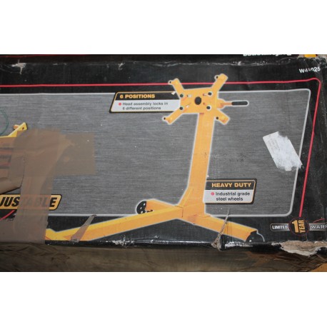 Support moteur sur roulettes, 6 positions. Charge max 450kg -