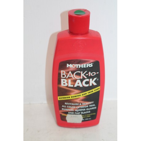 Rénovateur Plastique Noir Voiture - Formule Premium Imperméable - Protection UV - Brillant Longue Durée