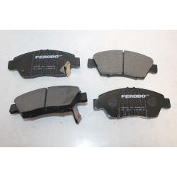 Plaquette de frein av pour Honda Civic (ej / ek / eg) 1,6 et 1,5l montage Akebono