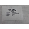 Pochette de joints haut moteur pour Datsun 2,0l type L20B -