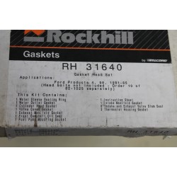 Pochette de joints haut moteur pour Ford moteur 98 de 1981 a 1985