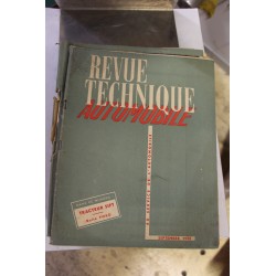 Revues techniques septembre 1952 Tracteur Sift et boite pour Ford