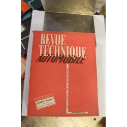 Revues techniques novembre 1953 pour Renault Frégate et compte rendu du salon