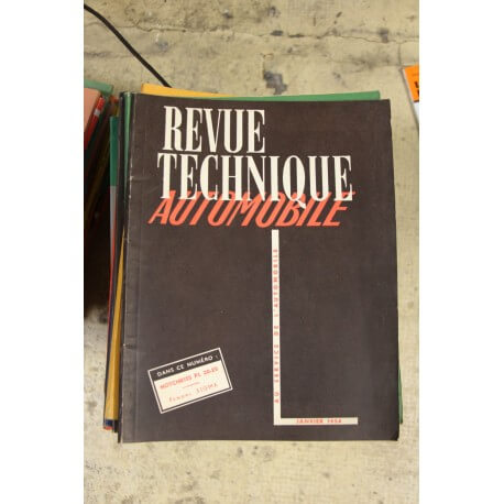 Revues techniques janvier 1954 Hotchkiss PL20-25 et Pompes