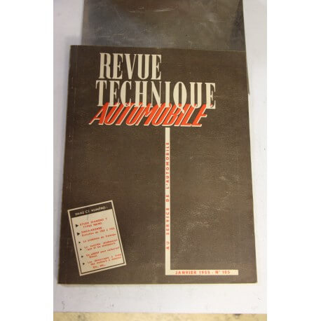 Revues techniques janvier 1955 etude Diamond T type 980-981