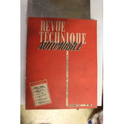 Revues techniques novembre 1959 pour Renault dauphine 58-59-60 Aerostable et Citroën DS19 59-60