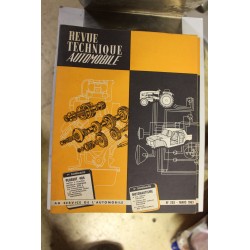 Revues techniques mars 1963 pour Peugeot 404 moteur injection -