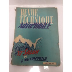 Revue technique automobile salon 1950