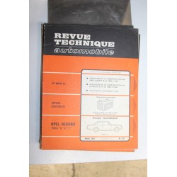 Revues techniques mars 1967 n°251 pour Opel Rekord type B et C