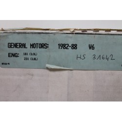 Pochette haut moteur pour GM V6 181 231 1982-88 - Vintage