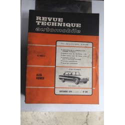 Revues techniques septembre 1970 n°293 pour Alfa Roméo tous models 1750