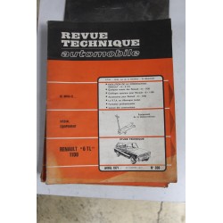 Revues techniques avril 1971 n°300 pour Renault 6 TL 1100