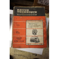 Revues techniques juin 1971 n°302 pour Renault Estafette R2132 à R2137