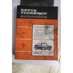 Revues techniques décembre 1972 n°319 pour Fiat 127