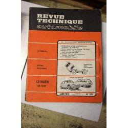 Revues techniques juin 1973 n°325 Citroën GS 1220 berline et break