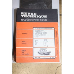 Revues techniques mai 1974 n°335 pour Audi 80 tous modèles -