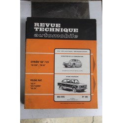 Revues techniques mai 1975 n°345 Polski pour Fiat 125 P 125 P super 125 PX