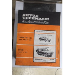 Revues techniques octobre 1975 n°349 Dastun Cxherry et 120A -