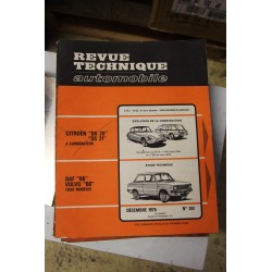 Revues techniques décembre 1975 n°351 Daf 66 et pour Volvo 66 tous modèles