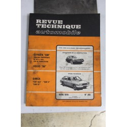 Revues techniques avril 1976 n°355 pour Simca 1307 GLS 1307 S et 1308 GT