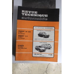 Revues techniques juillet/août 1977 n°369 Citroën CX2200 D tous modèles diesel