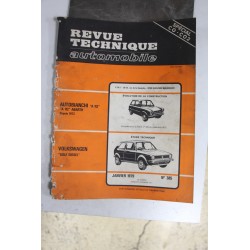 Revues techniques janvier 1979 n°385 pour Volkswagen Golf diesel