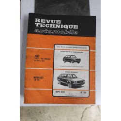 Revues techniques septembre 1976 n°359 pour Renault 30 TS -