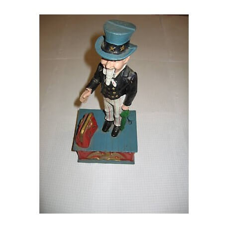 Statue Gentleman américain d'époque - Vintage Garage 