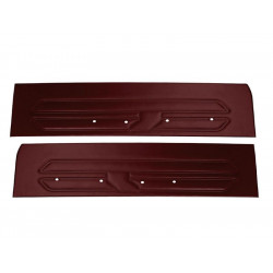 Panneau de porte rouge DPS5R pour Ford Mustang de 1969 -