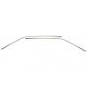 Baguette chrome de toit DRM4 pour Ford Mustang de 1969 à 1970 -