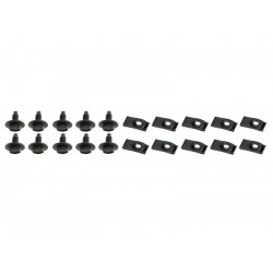 Fixations de jupe avant HW455 pour Ford Mustang de 1969 à 1970