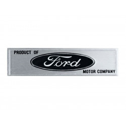 Autocollant de barre de seuil DEC370 pour Ford Mustang de 1964