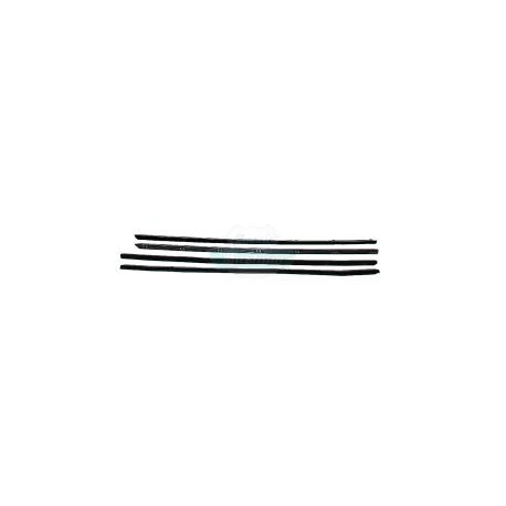 Kit lécheurs de vitre pour Mustang Fastback de 1967-1968
