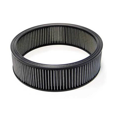 FILTRE à AIR rond, gaze de coton, blanc, 16 po de diamètre, 4